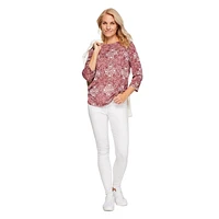 Iyla Women's 3/4 Sleeve Top