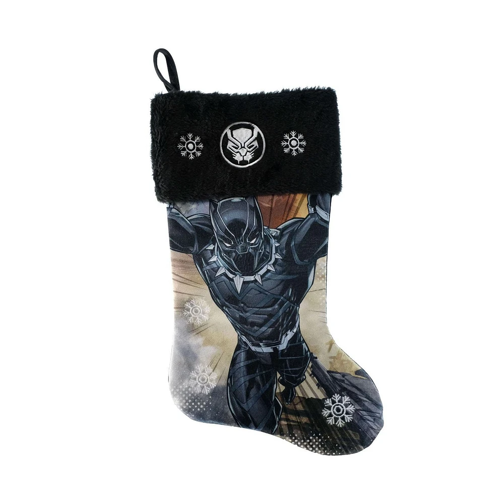 Marvel, the Black Panther, 20 inch Christmas Stocking