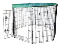 36" Wire Dog Pet Exercise Pen with Removable Cover