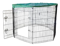 48" Wire Dog Pet Exercise Pen with Removable Cover