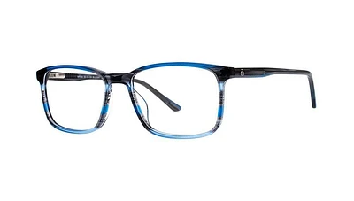 Flat Earth FE264 Blue/Grey Eyeglass Frame