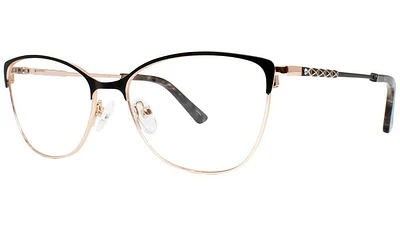 AV Studio AV630s Black/Rose Gold Eyeglass Frame
