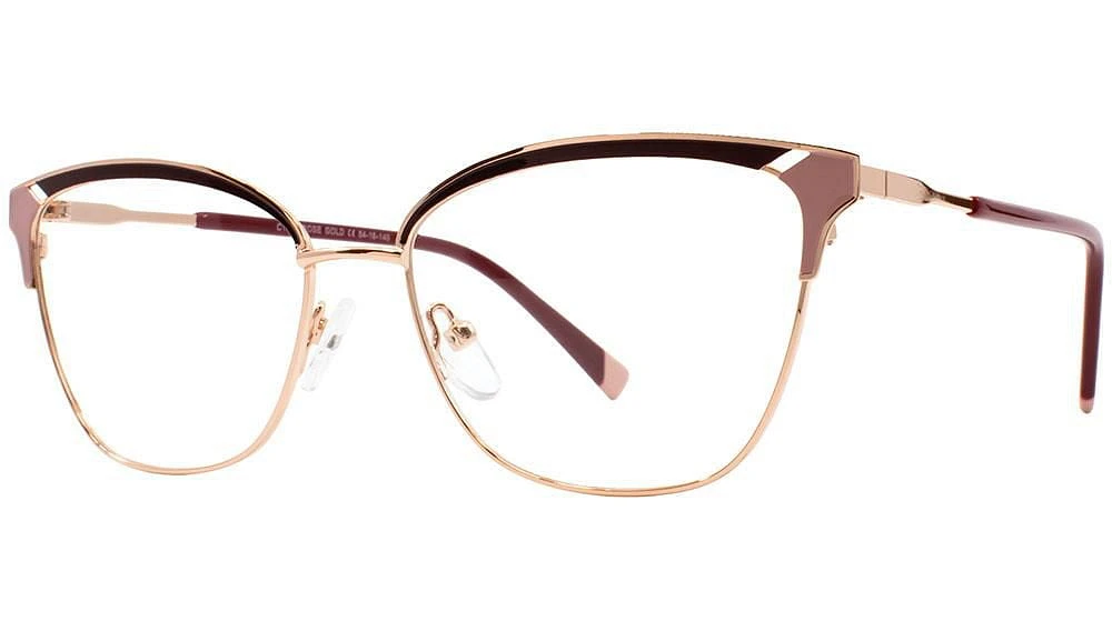 Cosmopolitan Reagan Rose Gold Eyeglass Frame