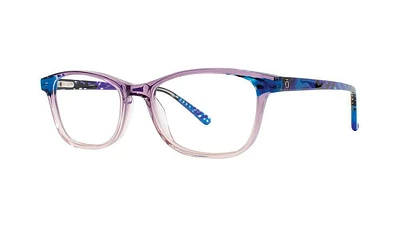 Flat Earth FE279 Cristal Lilas Lunettes Ophtalmique