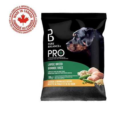 Pure Balance Pro+ Large Breed, Chicken & Rice Recipe Dry Dog Food, 100 g, 7 kg