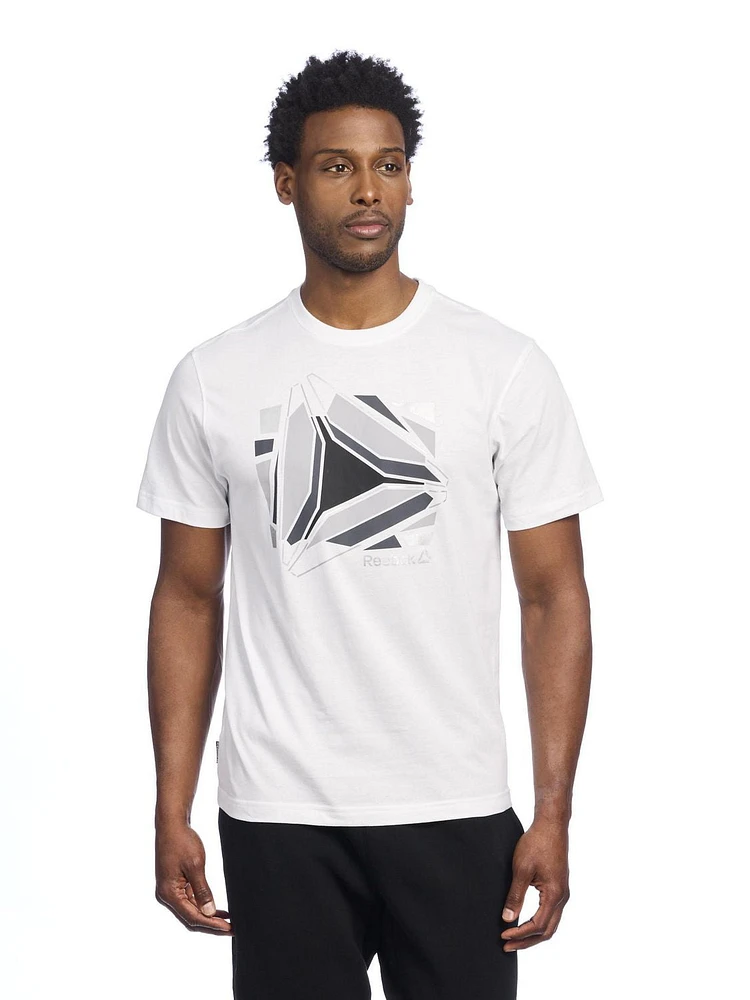 Reebok Men's Fragments Graphic Short Sleeve Tee, Sizes S-2XL