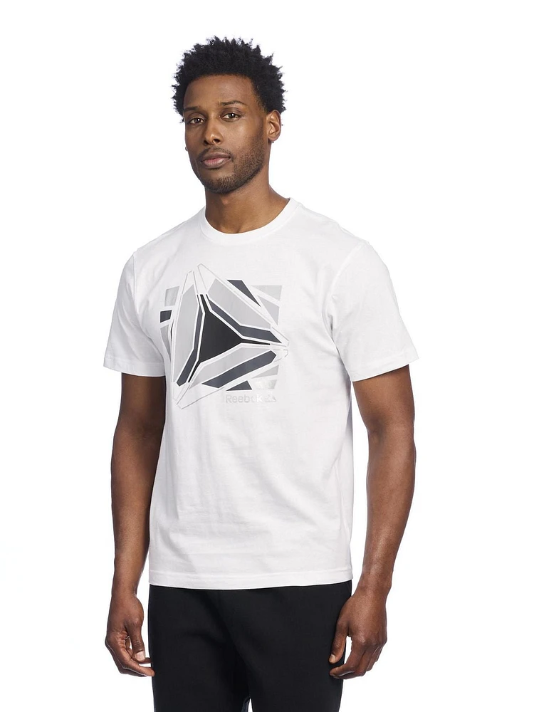 Reebok Men's Fragments Graphic Short Sleeve Tee, Sizes S-2XL