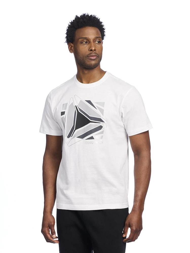 Reebok Men's Fragments Graphic Short Sleeve Tee, Sizes S-2XL