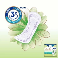 TENA Incontinence Pads for Women, Moderate, Regular, 20 Count, 20 Count