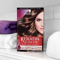 Schwarzkopf Keratin Color Permanent Hair Color Cream