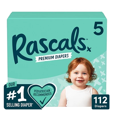 Rascals Premium Jumbo Diapers