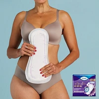 TENA Incontinence Pads for Women, Overnight, 28 Count, 28 Pads