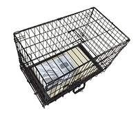 36" Wire 2 Door Dog Pet Crate With Mat