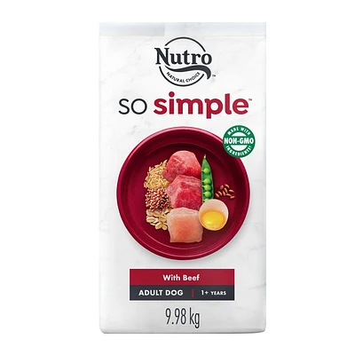 Nutro So Simple Beef Adult Dry Dog Food