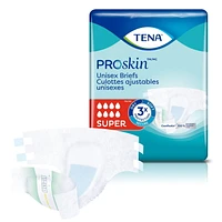 TENA PROskin Unisex Incontinence Briefs, Medium, 24 Count, 24 count