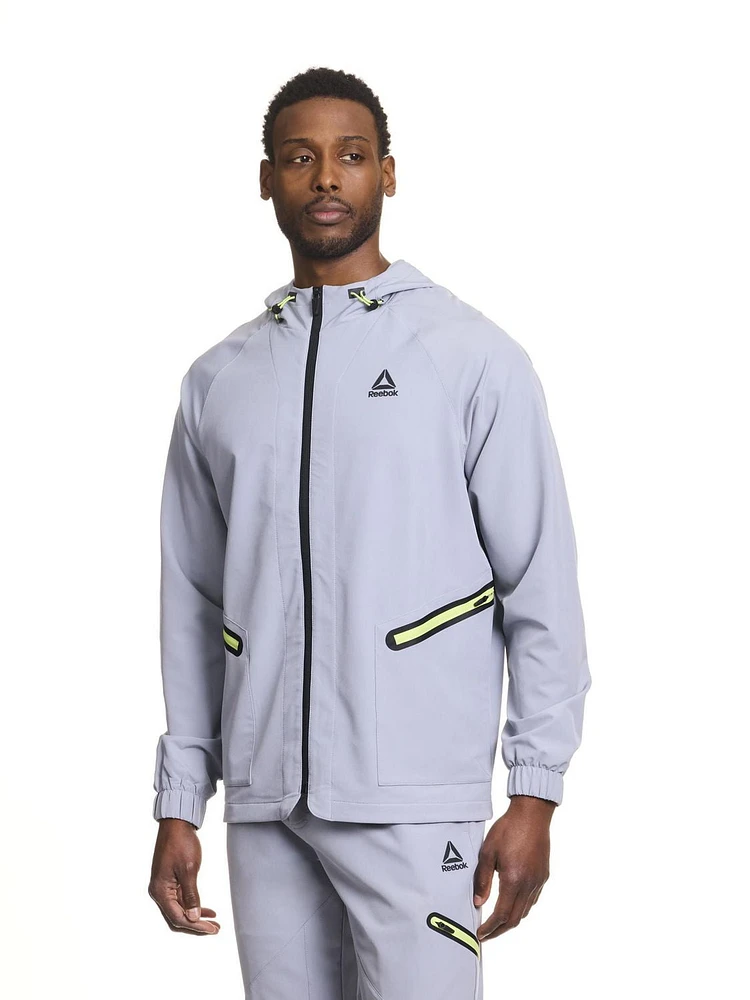 Reebok Infinity Veste zippée avec poches pour hommes