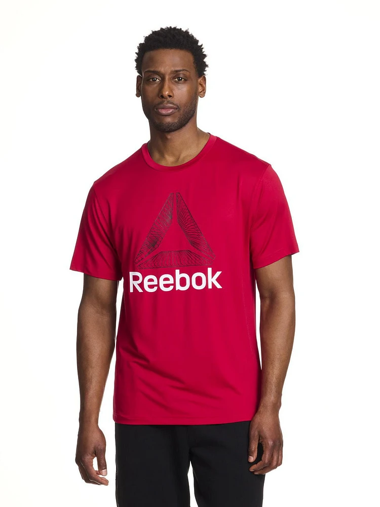 Reebok Men's Tempest Short Sleeve Graphic Tee