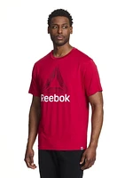 Reebok Men's Tempest Short Sleeve Graphic Tee