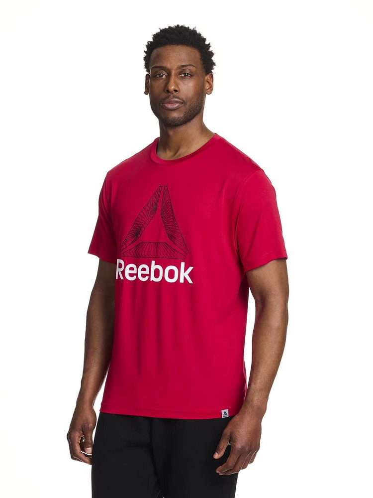 Reebok Men's Tempest Short Sleeve Graphic Tee