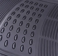 AUTO DRIVE 5-PIECE All Season Universal Car Floor Mats Black, Fits most cars, trucks & SUVs