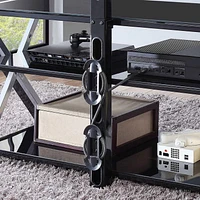 Whalen Xavier 3-in-1 TV Stand for TVs up to 70", 3 Display Options for Flat Screens