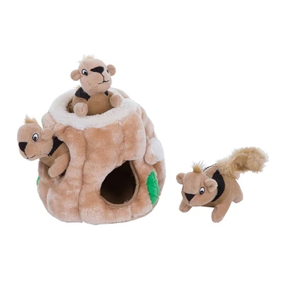 Outward Hound Jouet Pour Chien Casse-Tête Cacher L'Écureuil En Peluche Peluche Engageante