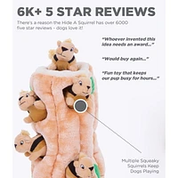 Outward Hound Jouet Pour Chien Casse-Tête Cacher L'Écureuil En Peluche Peluche Engageante
