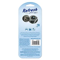 Refresh Your Car! Auto Vent Sticks (Lightning Bolt/Ice Storm Duel Scent, Pack of 6), Auto Vent Sticks (Lightning Bolt/Ice Storm Duel Scent Pack of 6)