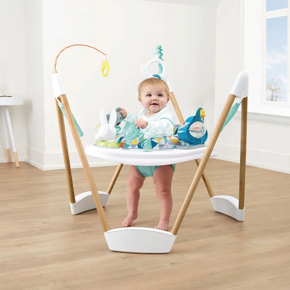 Evenflo ExerSaucer Woodland Wonder Frame Jumper
