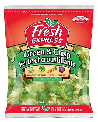 Fresh Express Green & Crisp Salad, No Preservative