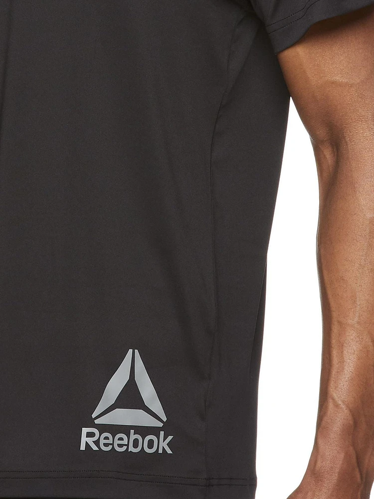 T-shirt d'entraînement à manches courtes Duration Performance pour hommes de Reebok
