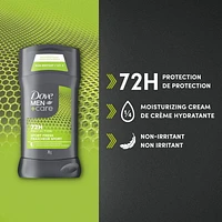 Dove Men+Care Antisudorifique en Bâton pour 72 h de protection contre la transpiration et les odeurs Sport Fresh avec vitamine E 76g