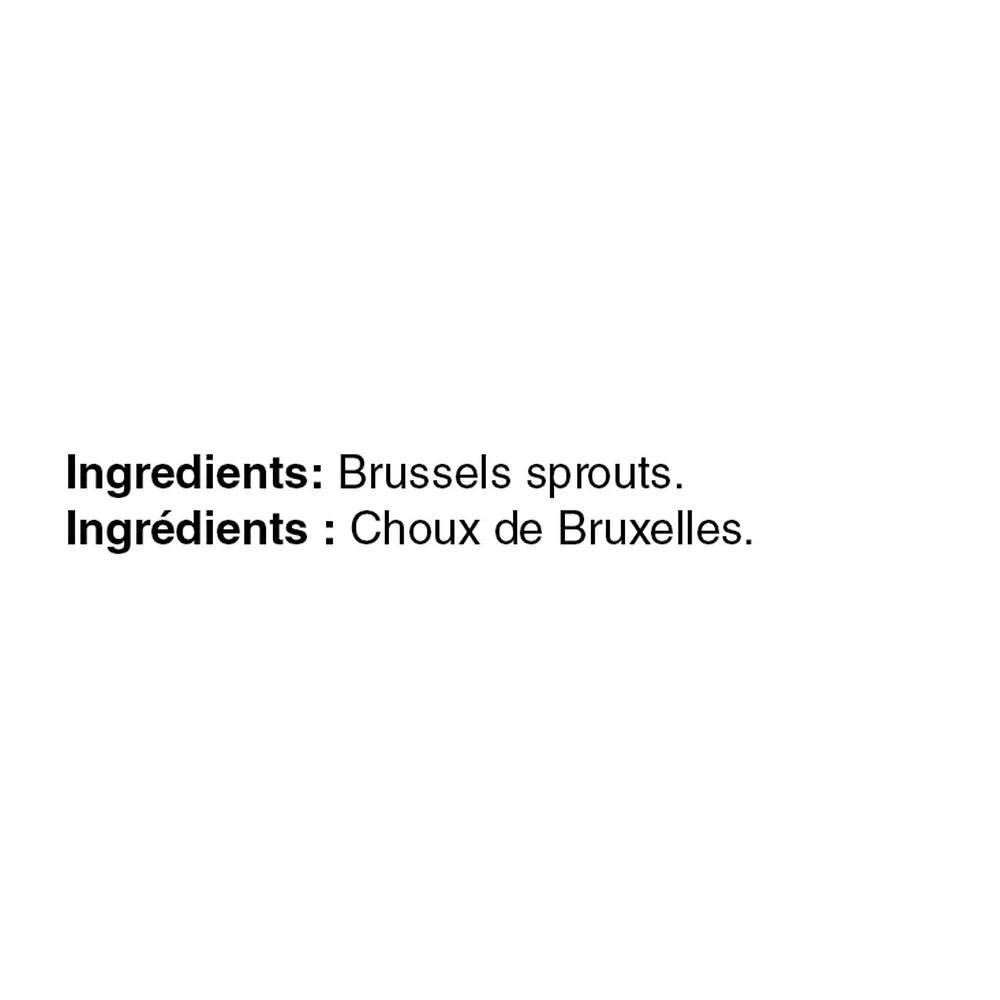 Choux de Bruxelles Mon marché fraîcheur 340 g