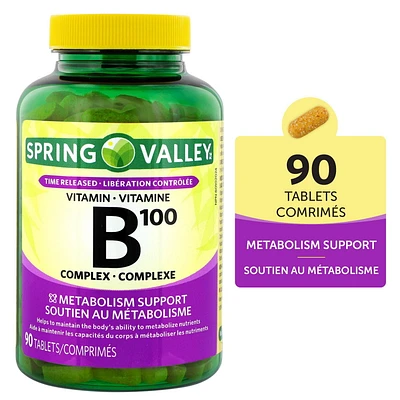 Spring Valley Vitamine B 100 complexe