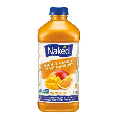 Naked Smoothie Mighty Mango, Naked® Mighty Mango® Smoothie, 1.36 L Bottle