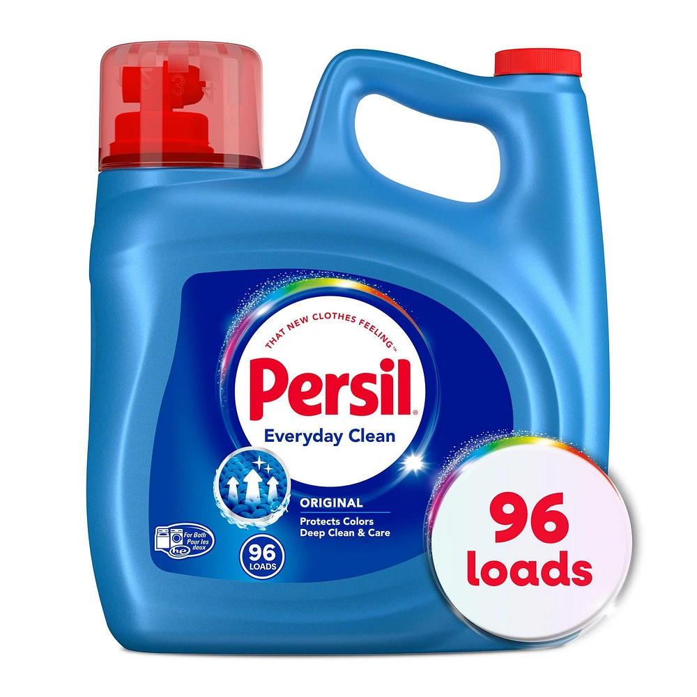 Persil Original Everyday Clean Liquid Laundry Detergent, 4.43L, 96 Loads, 4.43L, 96 Loads