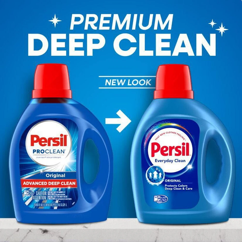 Persil Original Everyday Clean Liquid Laundry Detergent, 4.43L, 96 Loads, 4.43L, 96 Loads