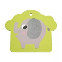 Janod Savannah Tactile Cards Set - 12 months to 3 years old - 7 cards.