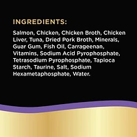 Sheba Bistro Perfect Portions Salmon & Tuna Adult Wet Cat Food Paté, 75g