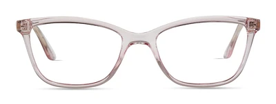 Colour Block Lunettes De Vue Pour Femmes, Vcwc19, Rose Cristal, 51-17-135