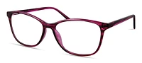 Colour Block Lunettes De Vue Pour Femmes, Vcwc22, Violette, 56.0-15.0-145