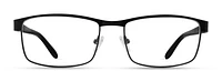 Phat Farm Lunettes De Vue Pour Hommes, Hv709, Noir, 55-17-140