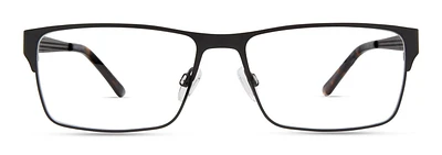 Phat Farm Lunettes De Vue Pour Hommes, Hv705, Noir, 57-16-150