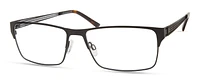 Phat Farm Lunettes De Vue Pour Hommes, Hv705, Noir, 57-16-150