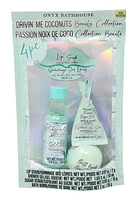 Onyx Drivn’ Me Coconuts Beauty Collection – Coconut, Lime and Verbena, 4 PCs