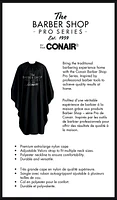 The Barber Shop Pro Series Cutting Cape
