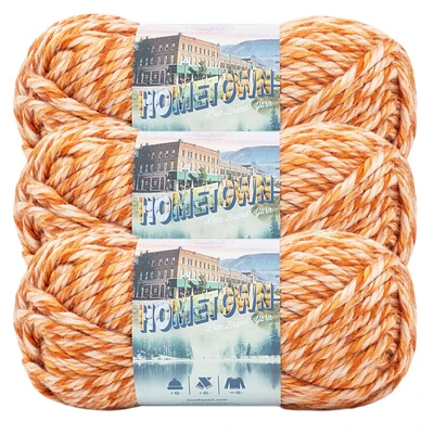 Fil Lion Brand Hometown® #6 Super Bulky/Chunky 142g/74m 3-Paquete