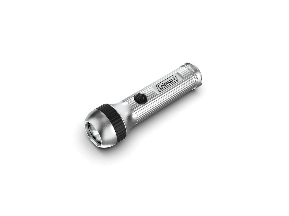 Coleman Classic 300 Lumens LED Flashlight, Silver