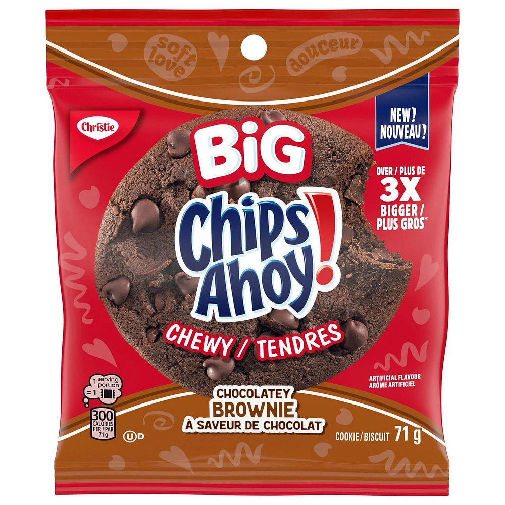 Biscuits au chocolat Big Chewy Brownie de CHIPS AHOY! 71 g