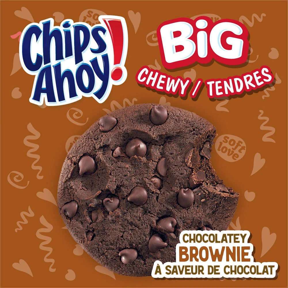 Biscuits au chocolat Big Chewy Brownie de CHIPS AHOY! 71 g